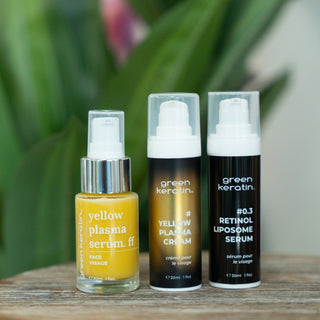 GREEN KERATIN EUROPE Coffret Retinoids Sandwich (Sérum apaisant + rétinoïde + crème)
