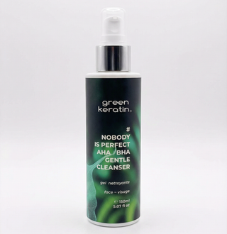 GREEN KERATIN EUROPE 150ml NOBODY IS PERFECT - Nettoyant pour le visage AHA/BHA