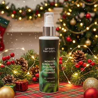 GREEN KERATIN EUROPE 150ml NOBODY IS PERFECT - Nettoyant pour le visage AHA/BHA