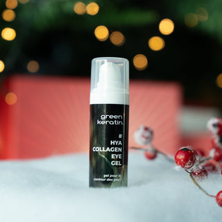 Green Keratin Contour des yeux 30ml HYACOLLAGEN - Gel pour le Contour des Yeux