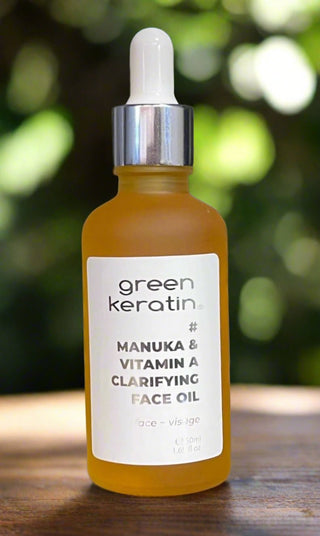 Green Keratin Facial Oil 50ml Manuka & Vitamin A Clarifying Facial Oil  50ml